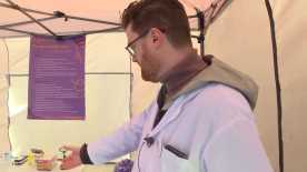 Doctors stage another overdose prevention site pop-up at Victoria hospital